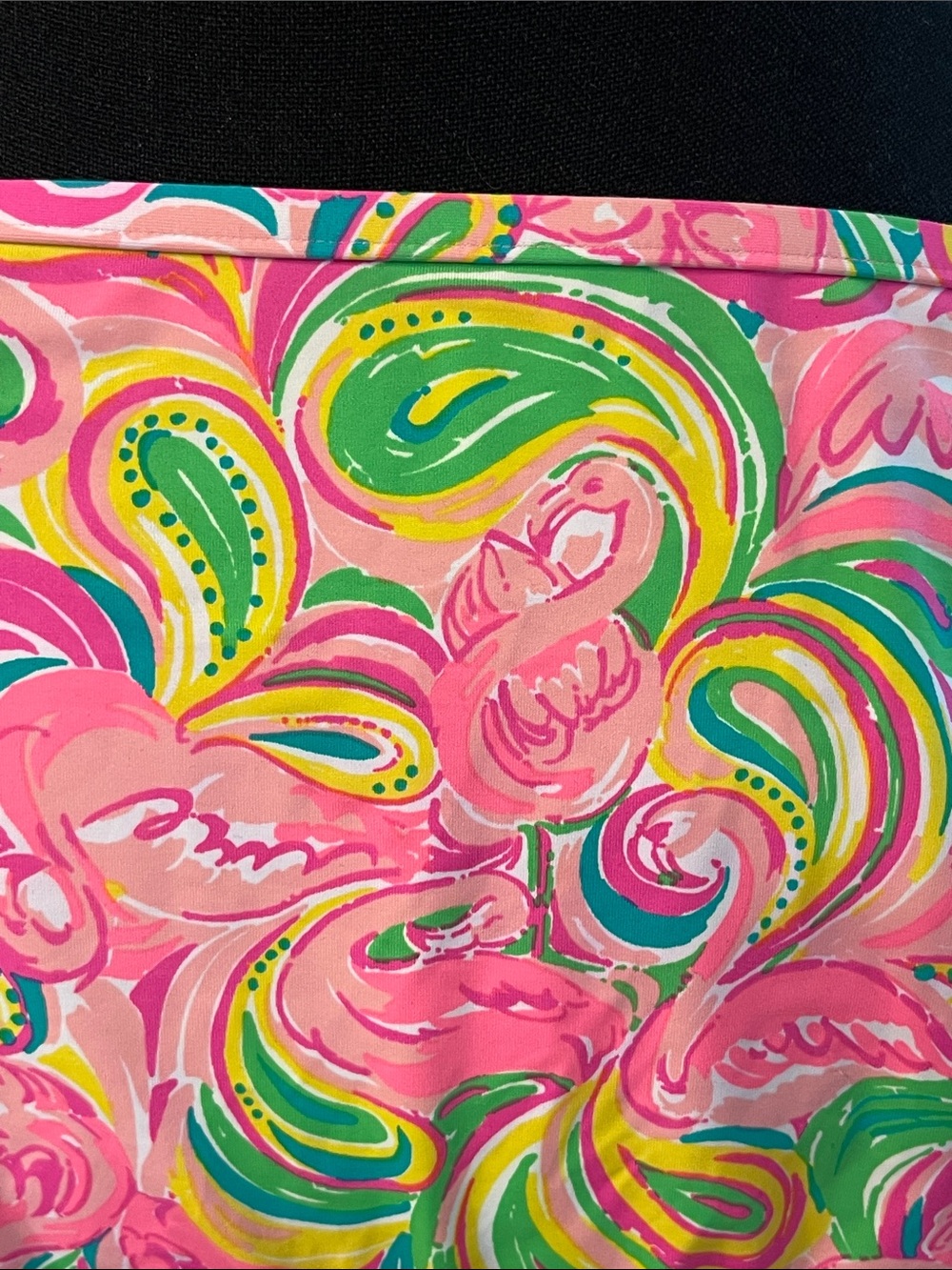 Lilly Pulitzer “All Nighter” Pink Multicolor Swirl Halter Bikini - Picture 3 of 6